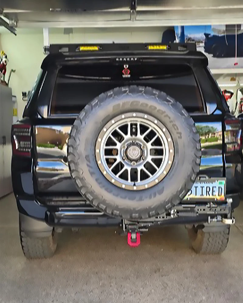 Eric McDade and his Toyota 4Runner TRD