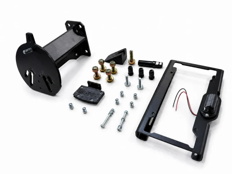 Base TrailSwing included components — three-quarter view